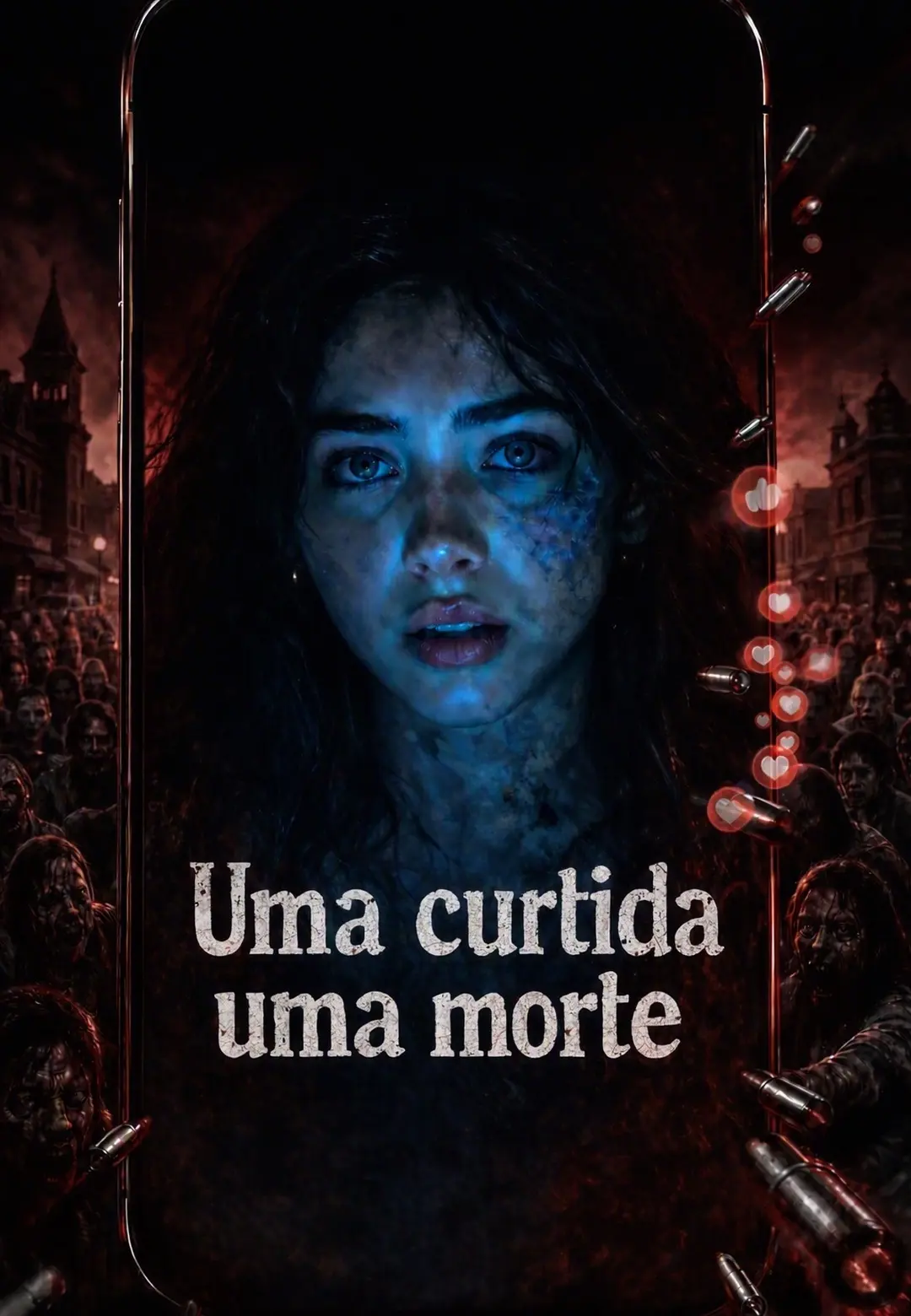 Uma curtida uma morte short drama poster