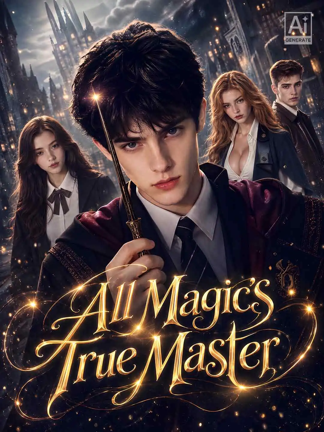 All Magic's True Master short drama poster