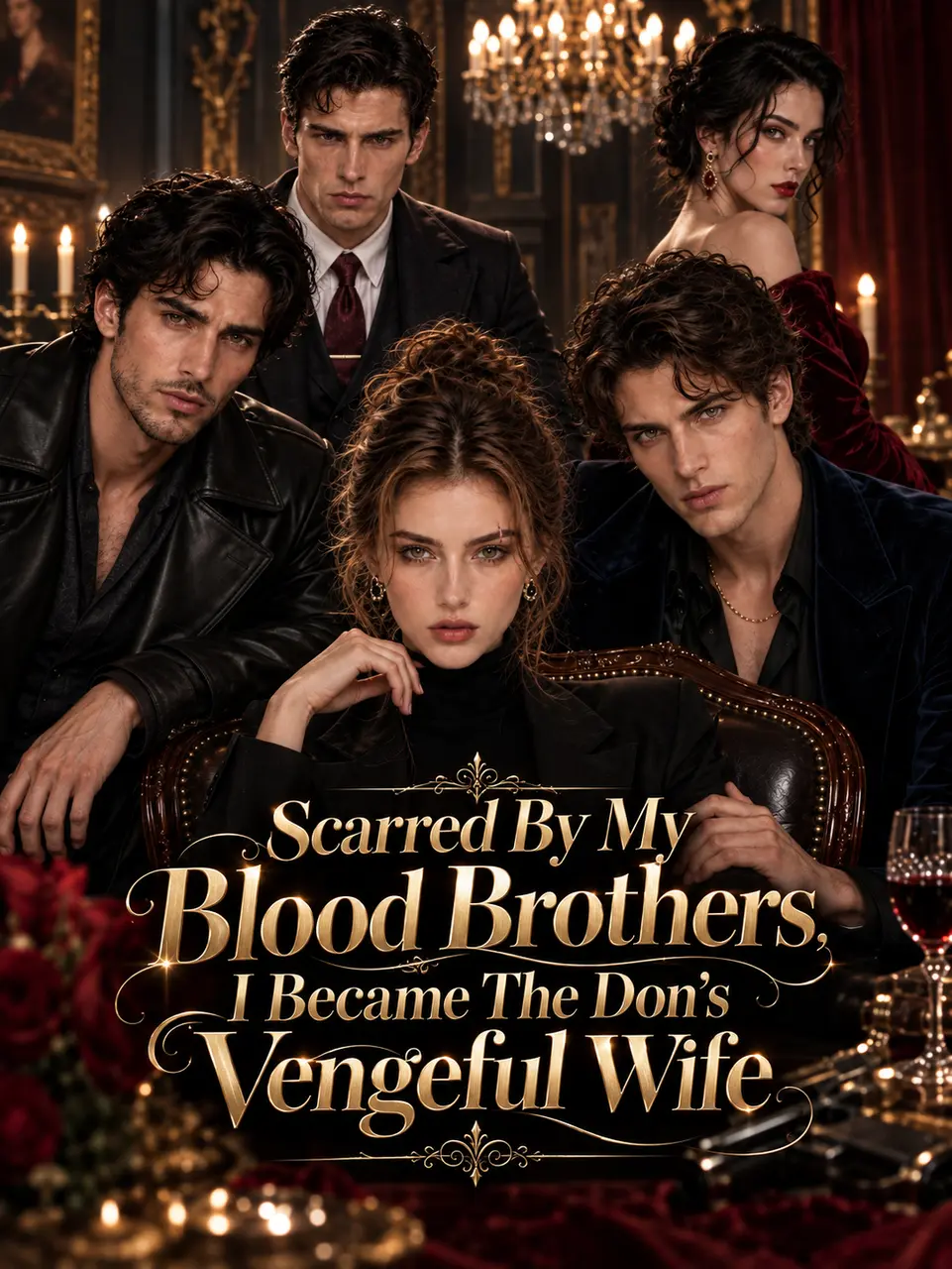 Scarred By My Blood Brothers，I Became The Don’s Vengeful Wife short drama poster