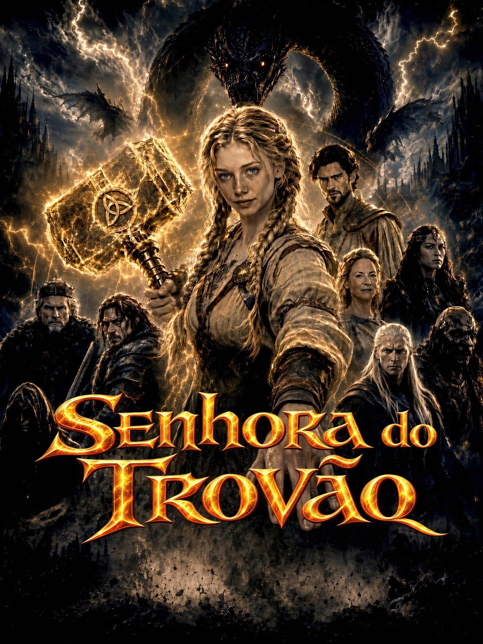 Senhora do Trovão short drama poster