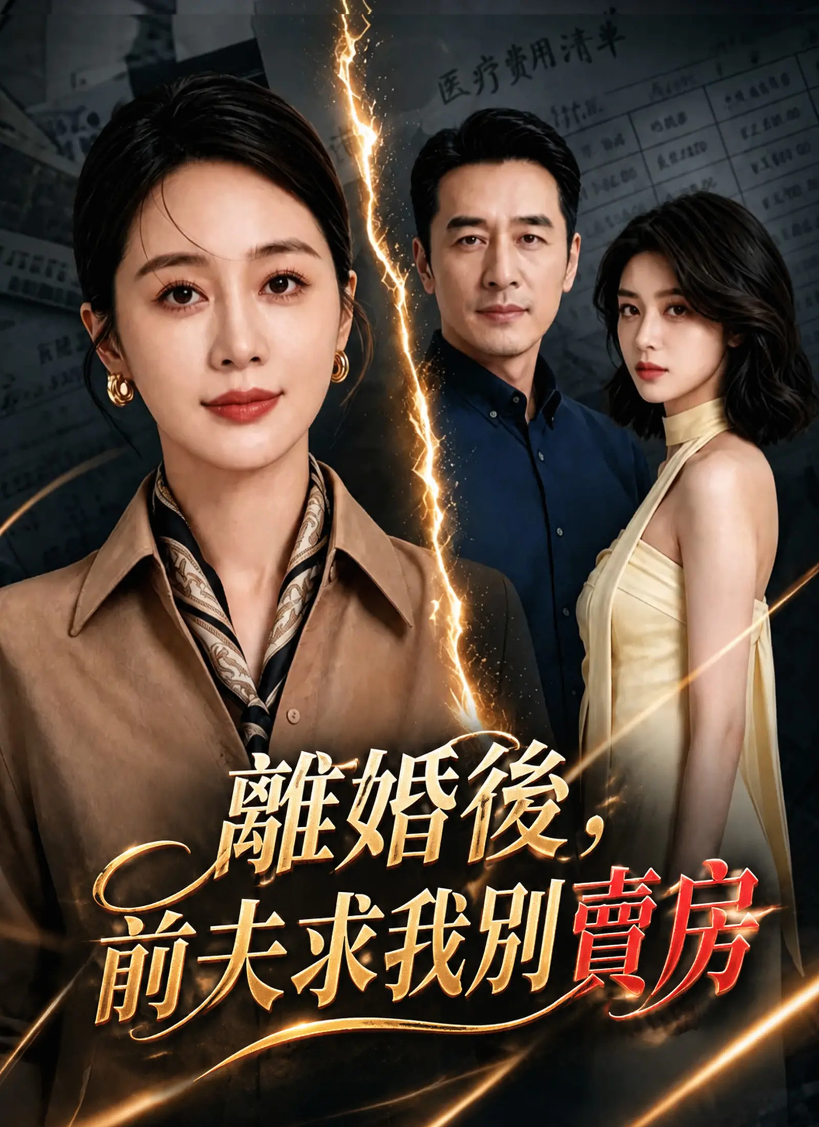 離婚後，前夫求我別賣房 short drama poster