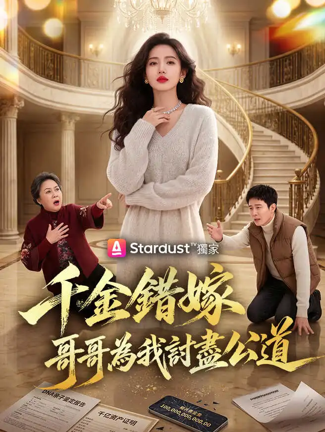 千金錯嫁，哥哥為我討盡公道 short drama poster