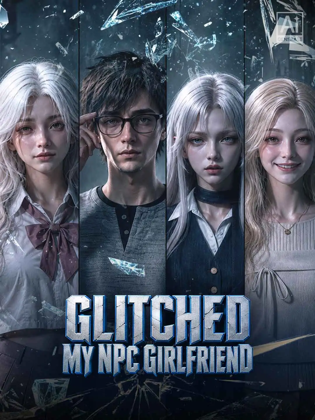 Glitched My NPC Girlfriend short drama poster