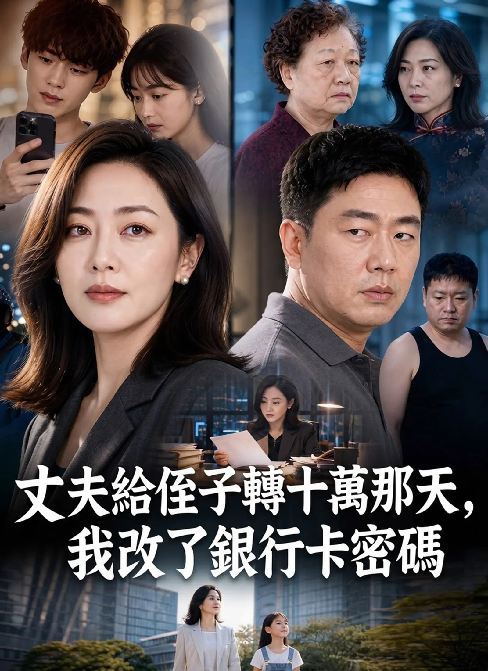 丈夫給侄子轉十萬那天，我改了銀行卡密碼 short drama poster