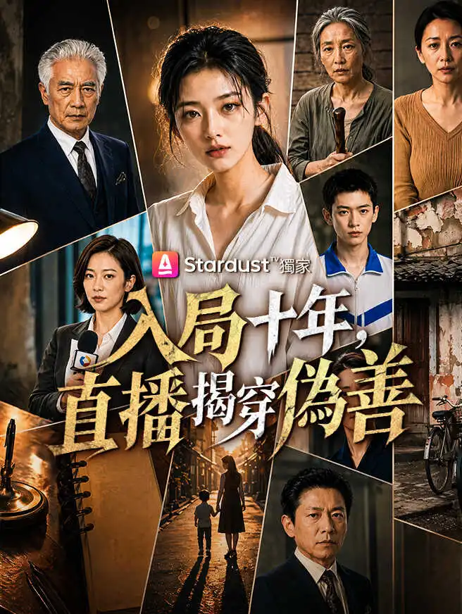 入局十年，直播揭穿偽善 short drama poster