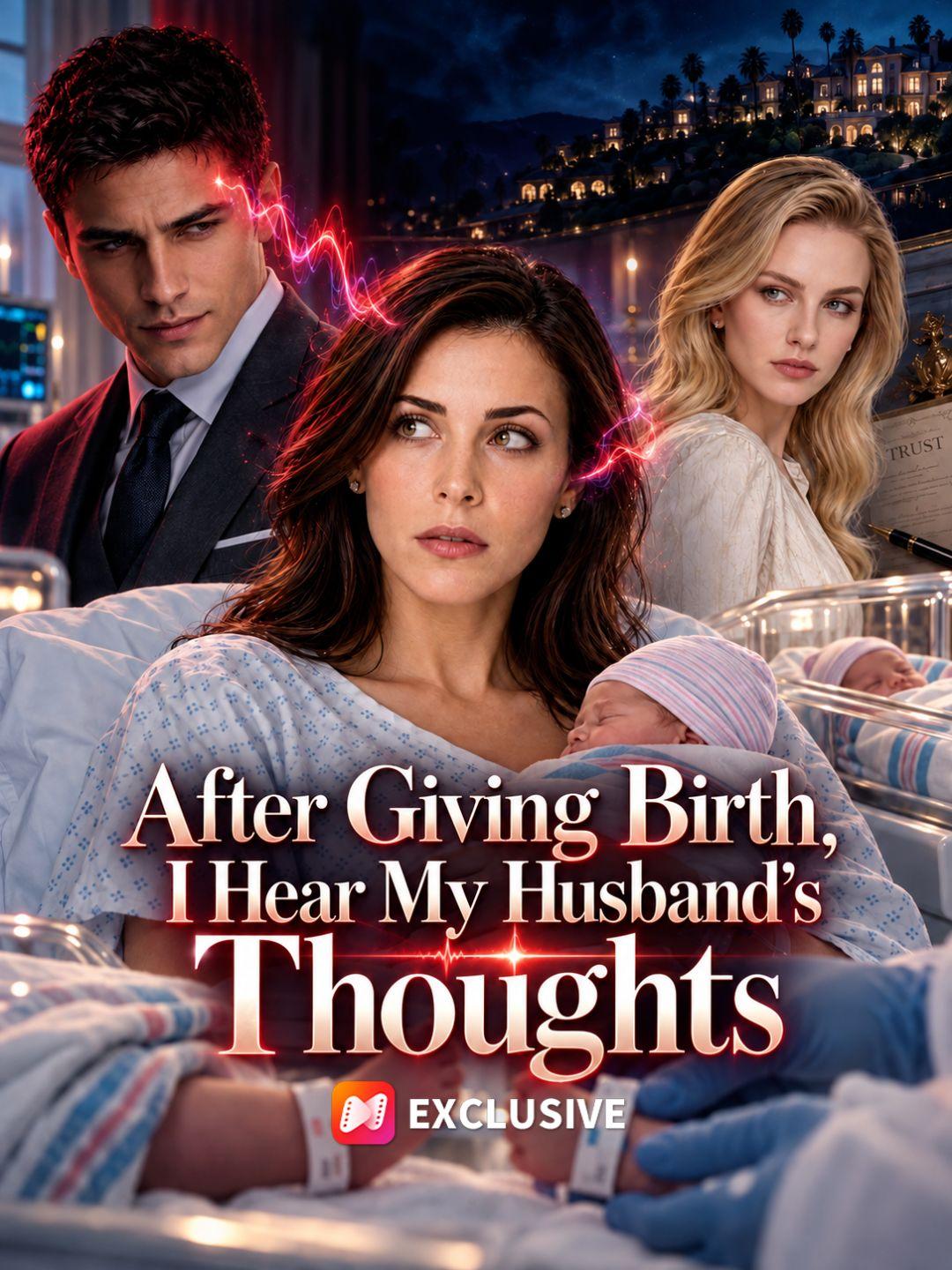 After Giving Birth, I Hear My Husband's Thoughts short drama poster