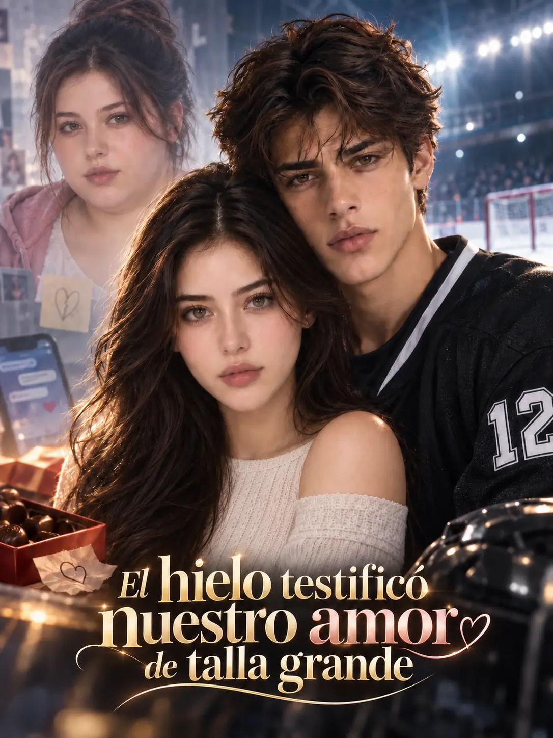 El hielo testificó nuestro amor de talla grande short drama poster