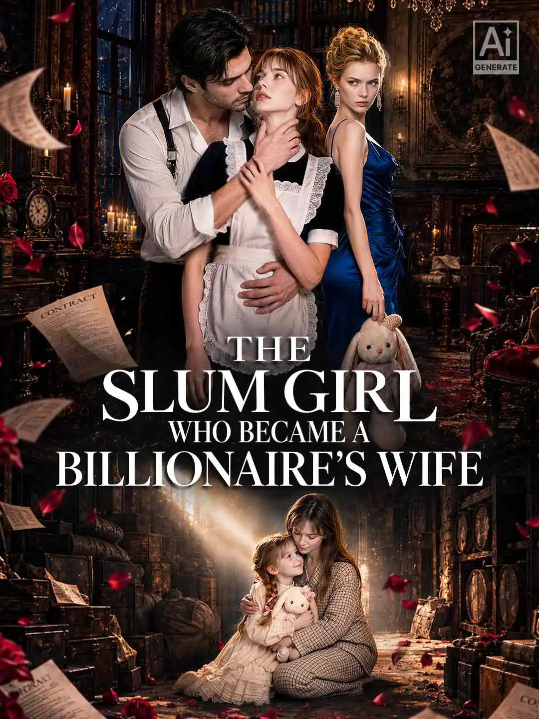 The Slum Girl Who Became a Billionaire's Wife short drama poster