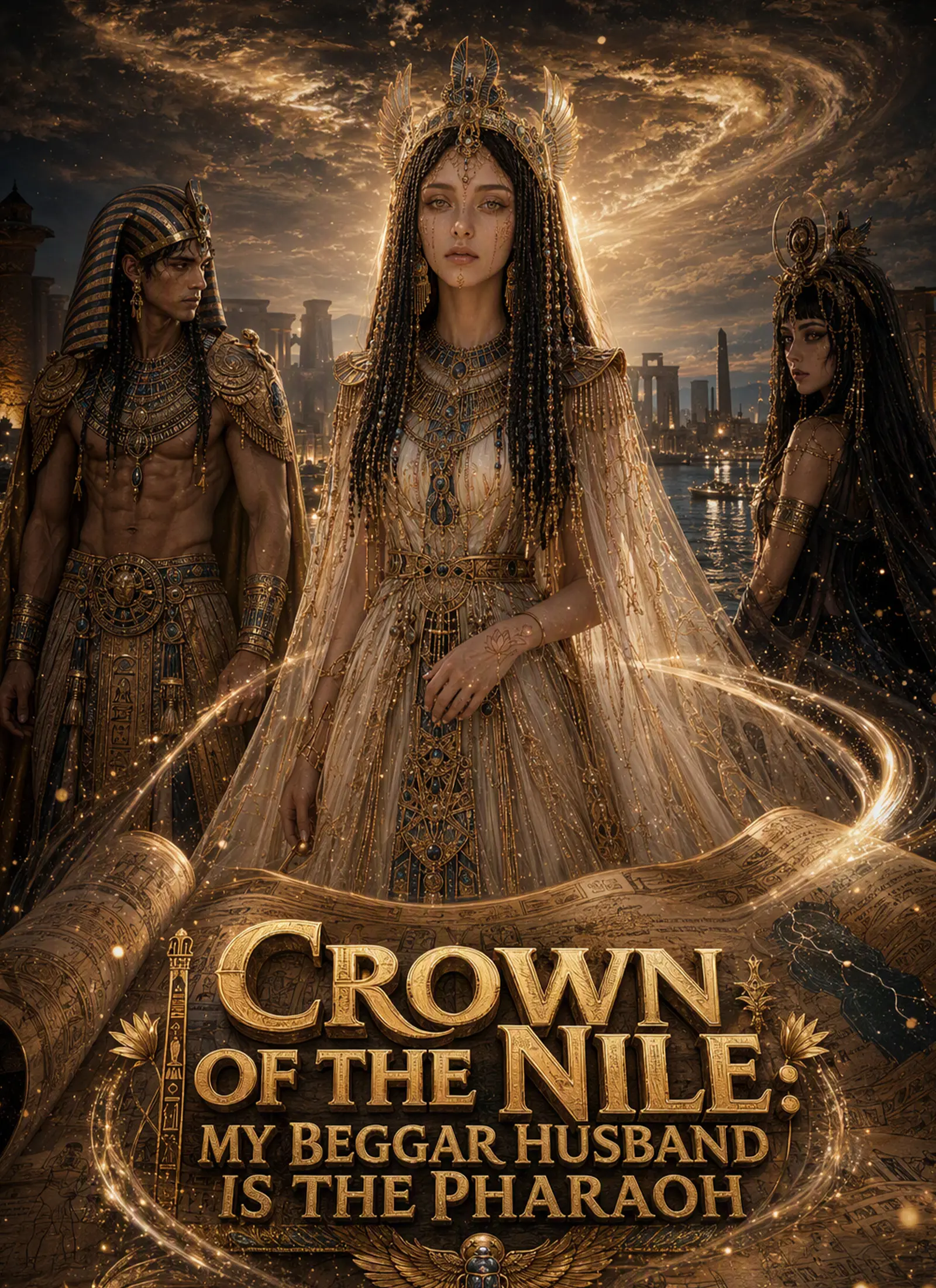 Crown of the Nile: My Beggar Husband is the Pharaoh short drama poster