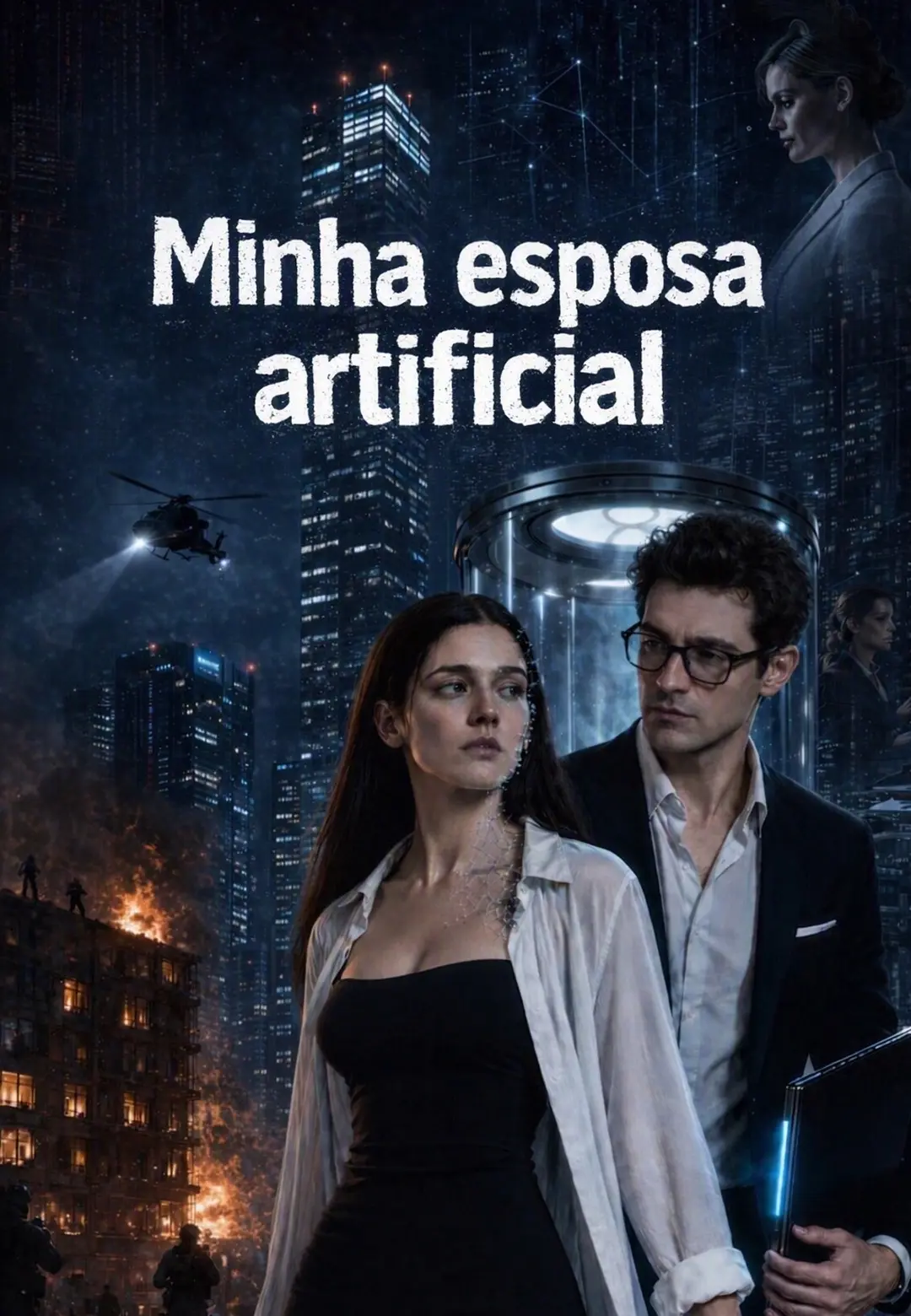 Minha esposa artificial short drama poster