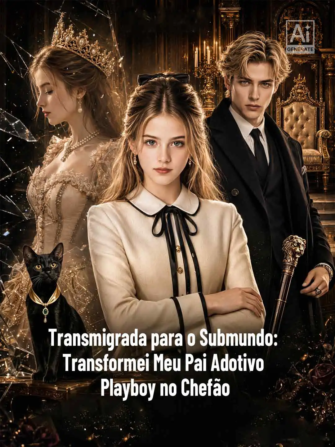 Transmigrada para o Submundo: Transformei Meu Pai Adotivo Playboy no Chefão short drama poster