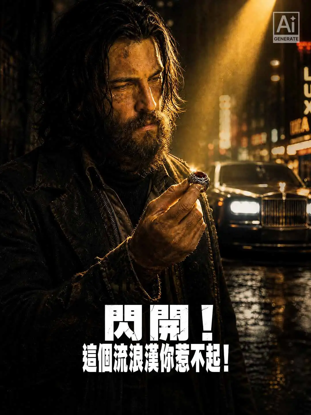 閃開！這個流浪漢你惹不起！ short drama poster