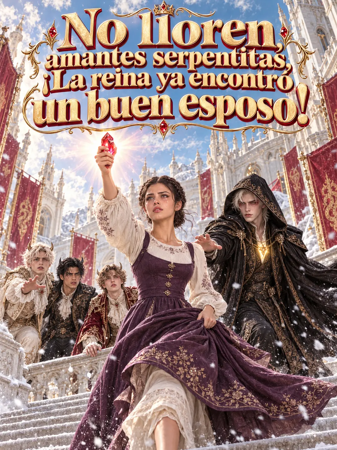 No lloren, amantes serpentitas, ¡La reina ya encontró un buen esposo! short drama poster