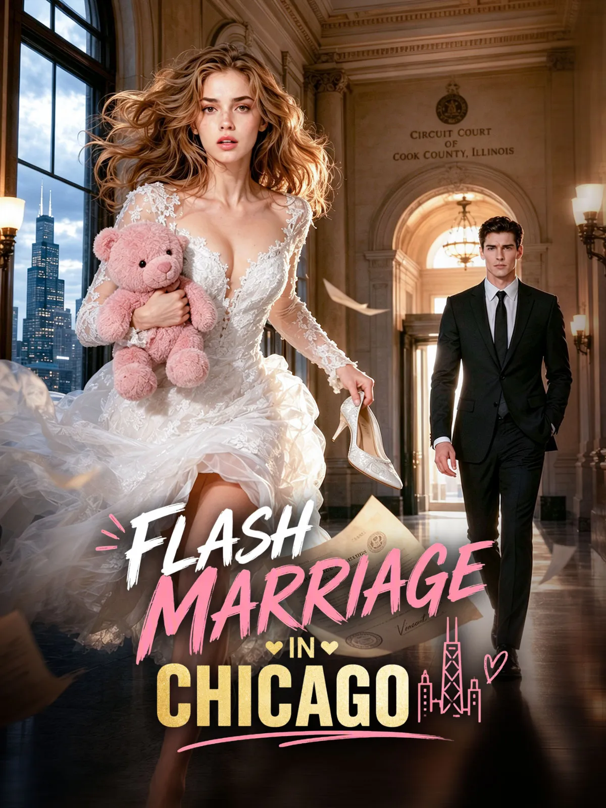 Flash Marriage in Chicago short drama poster
