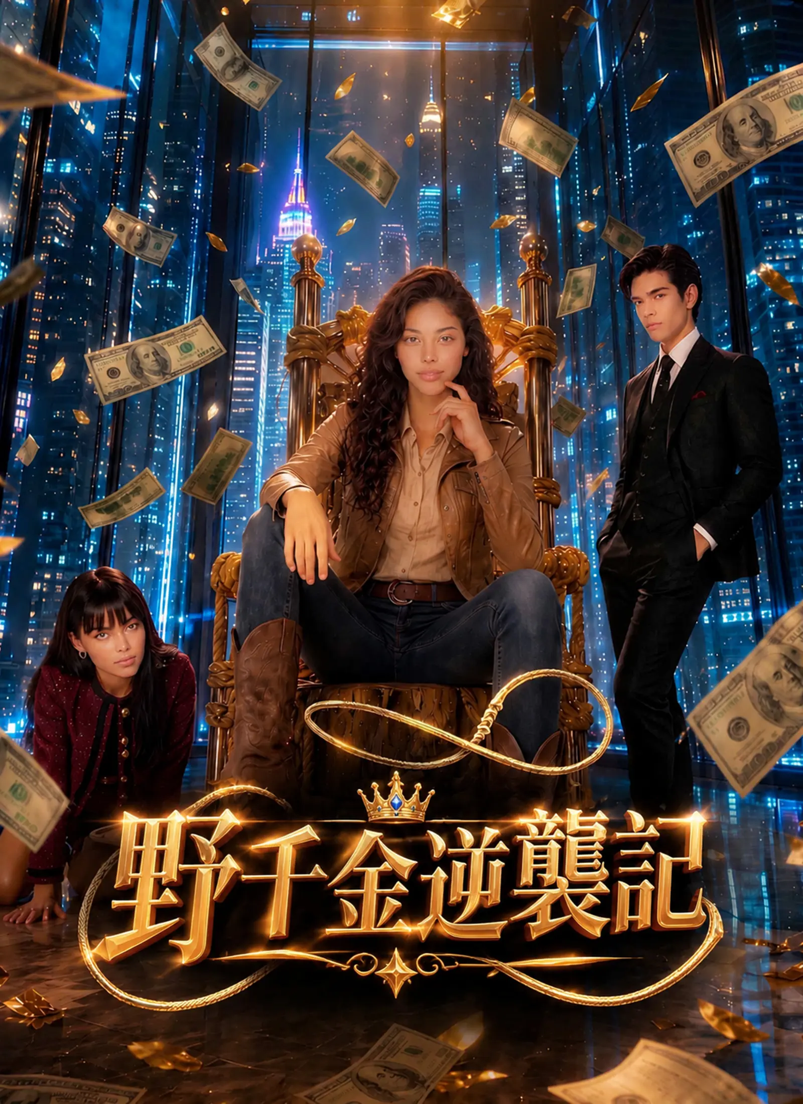 野千金逆襲記 short drama poster