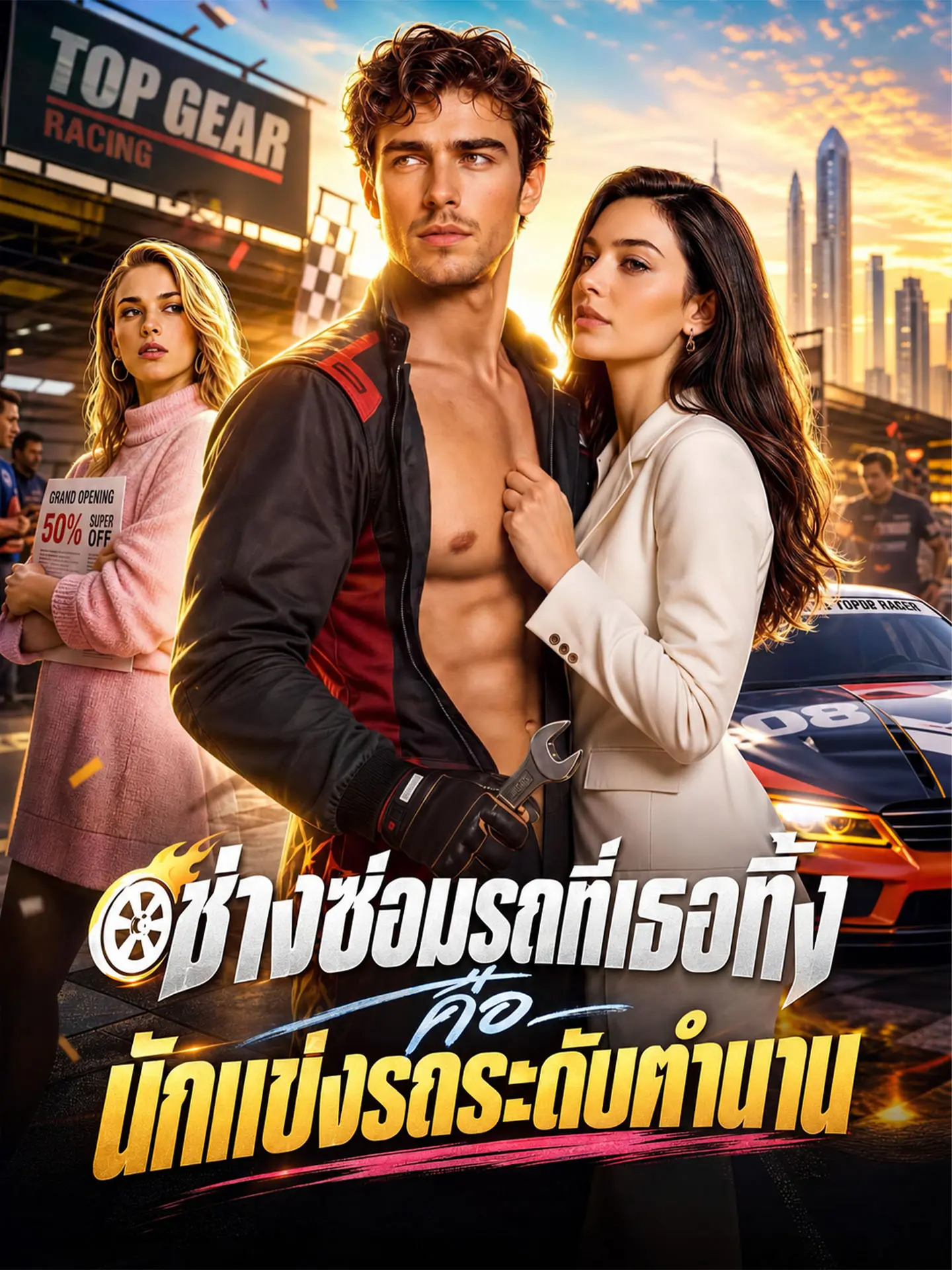 [พากย์เสียง] ช่างซ่อมรถที่เธอทิ้ง คือนักแข่งรถระดับตำนาน short drama poster