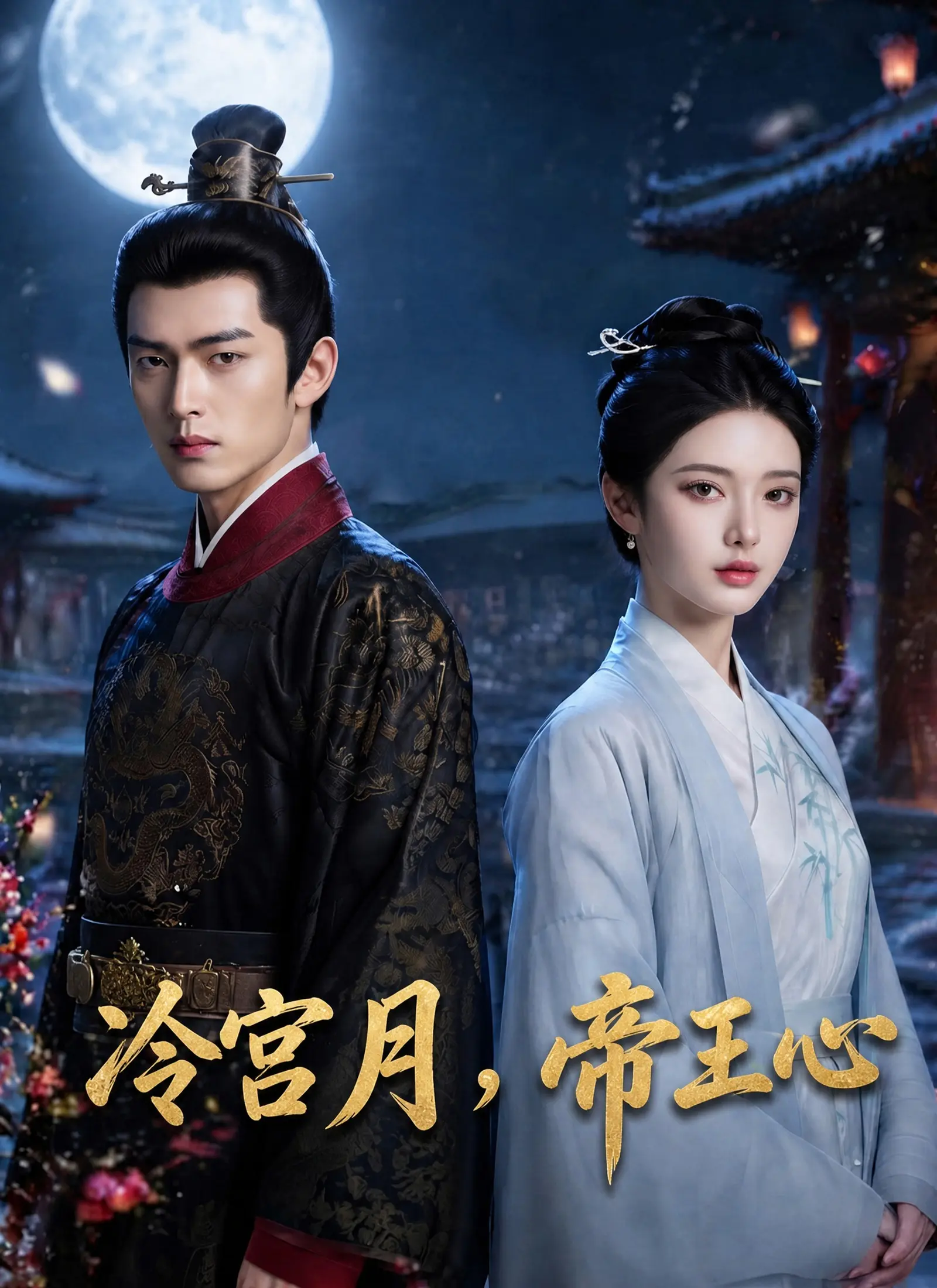 冷宮月，帝王心 short drama poster