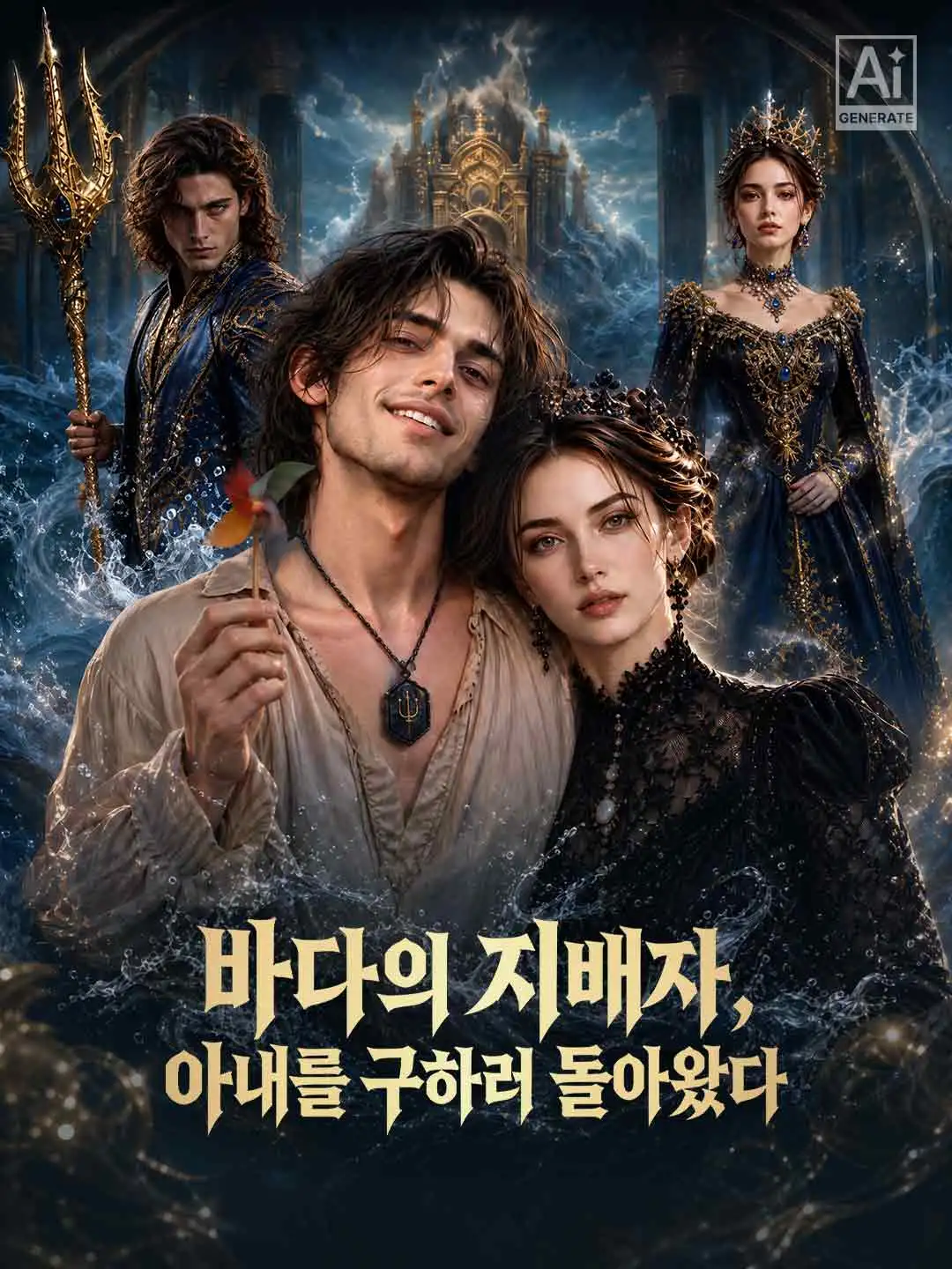 바다의 지배자, 아내를 구하러 돌아왔다 short drama poster
