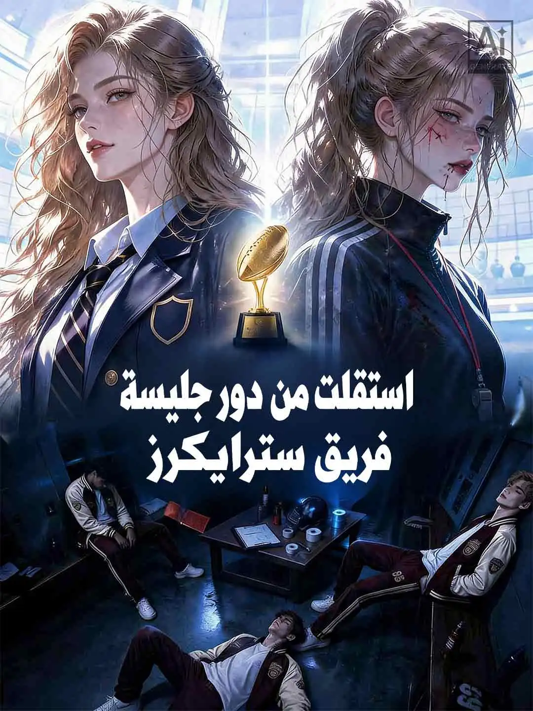 استقلت من دور جليسة فريق سترايكرز short drama poster