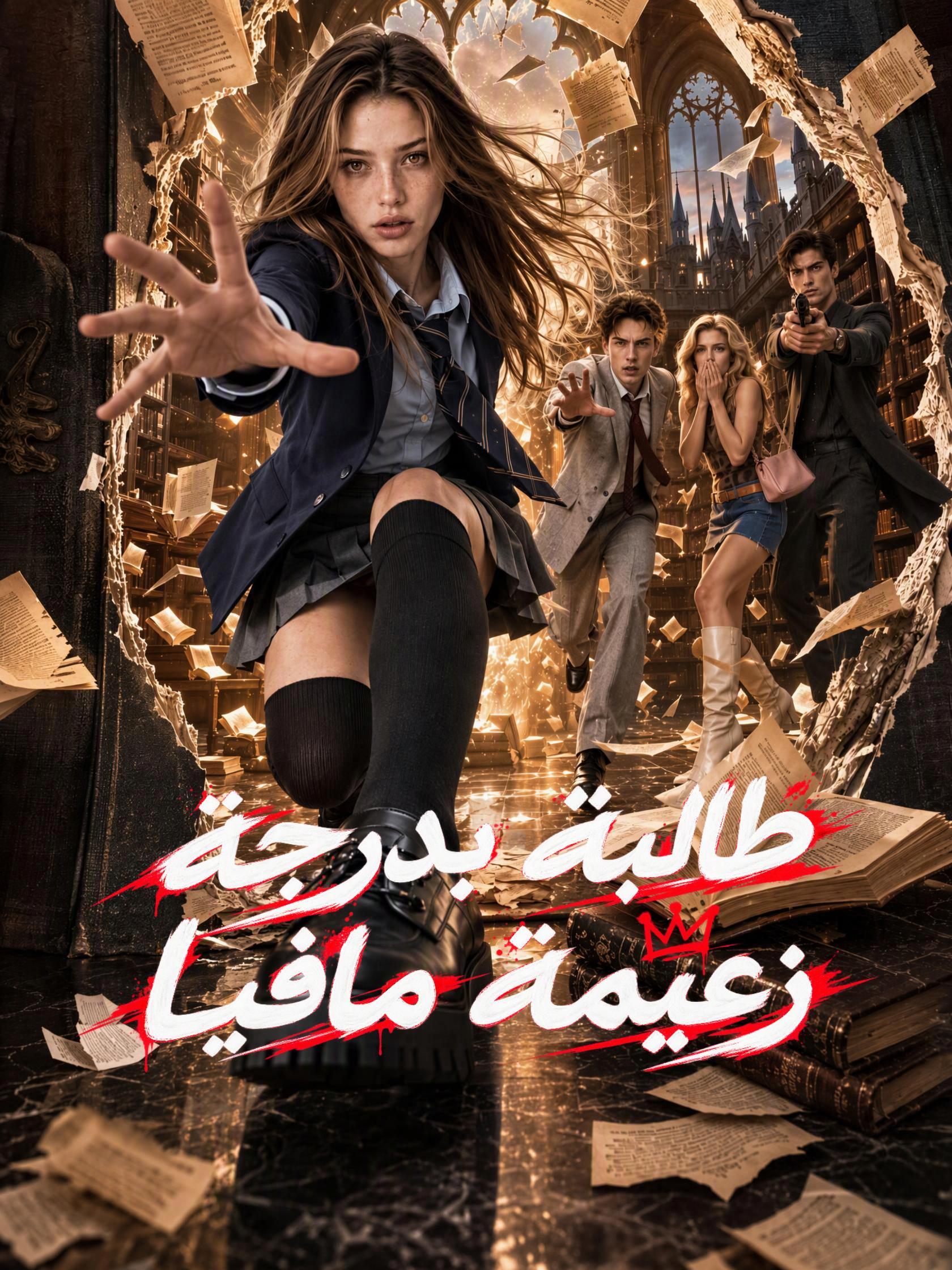 طالبة بدرجة زعيمة مافيا short drama poster