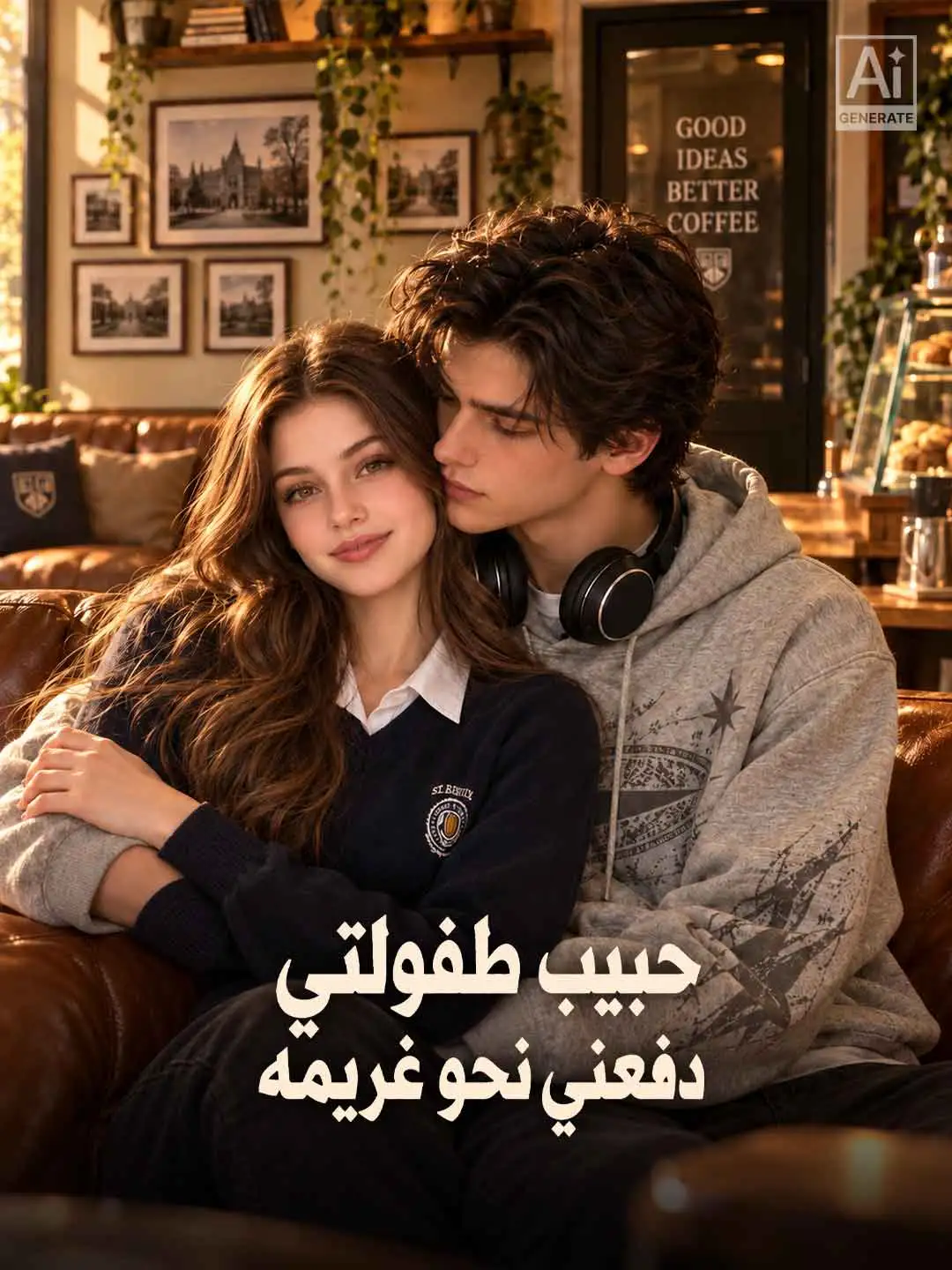 حبيب طفولتي دفعني نحو غريمه short drama poster