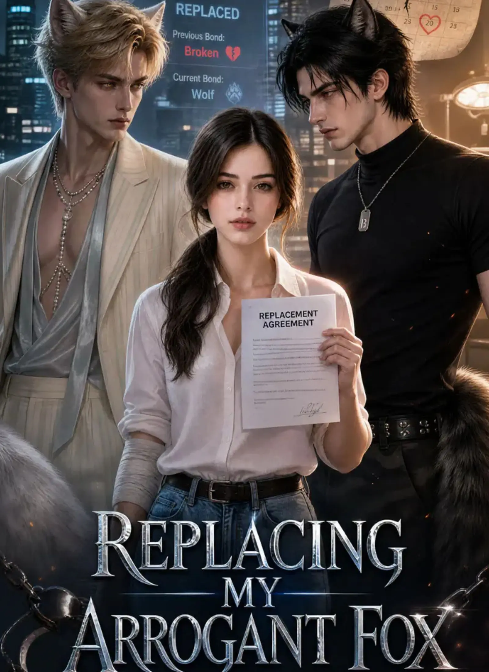 Replacing My Arrogant Fox short drama poster