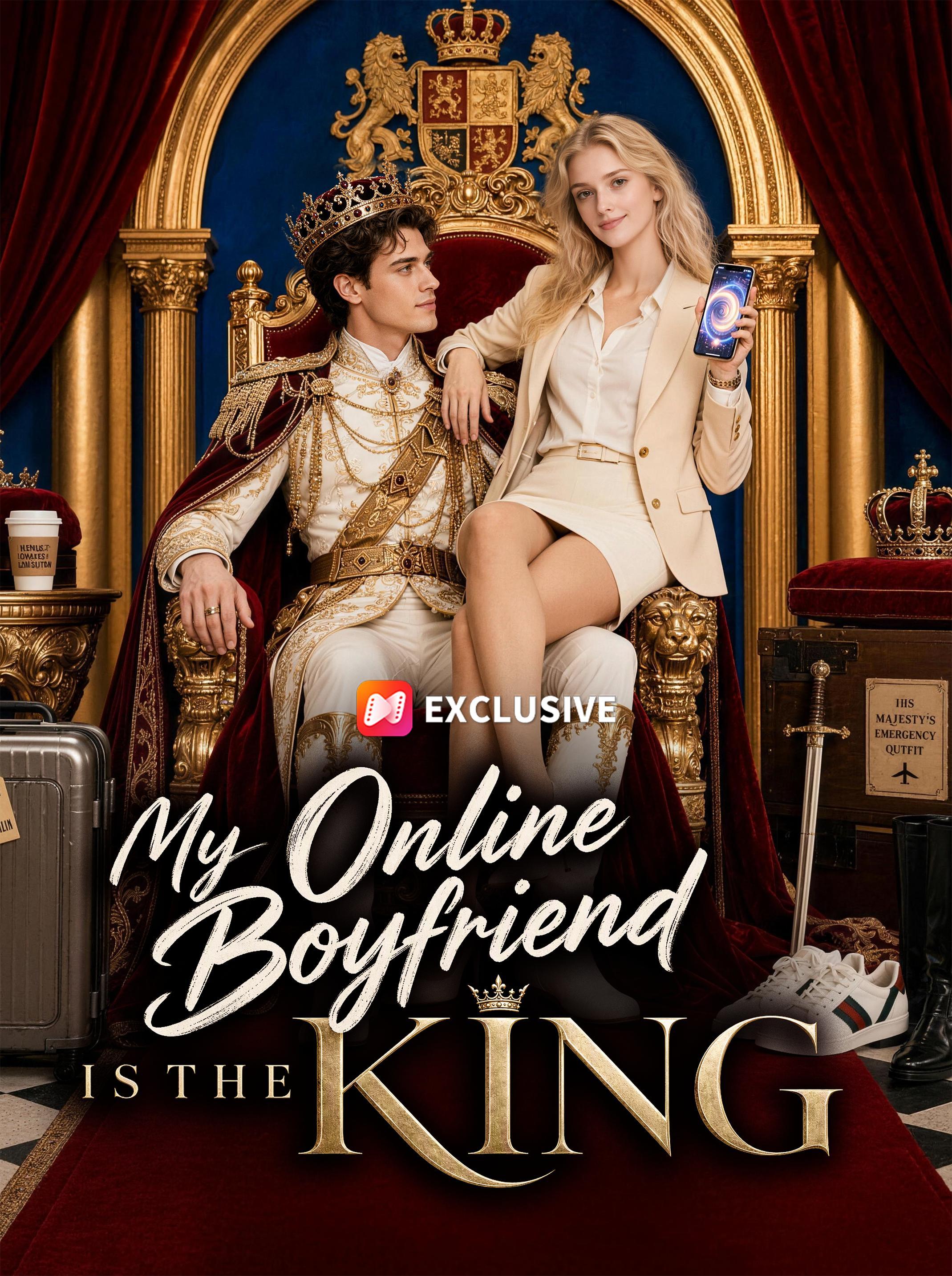 My Online Boyfriend Is the King short drama poster