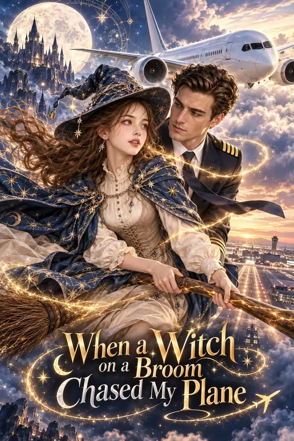 When a Witch on a Broom Chased My Plane short drama poster