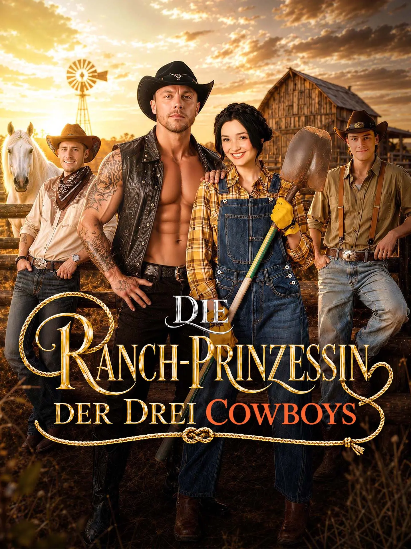 [Synchron]Die Ranch-Prinzessin der drei Cowboys short drama poster