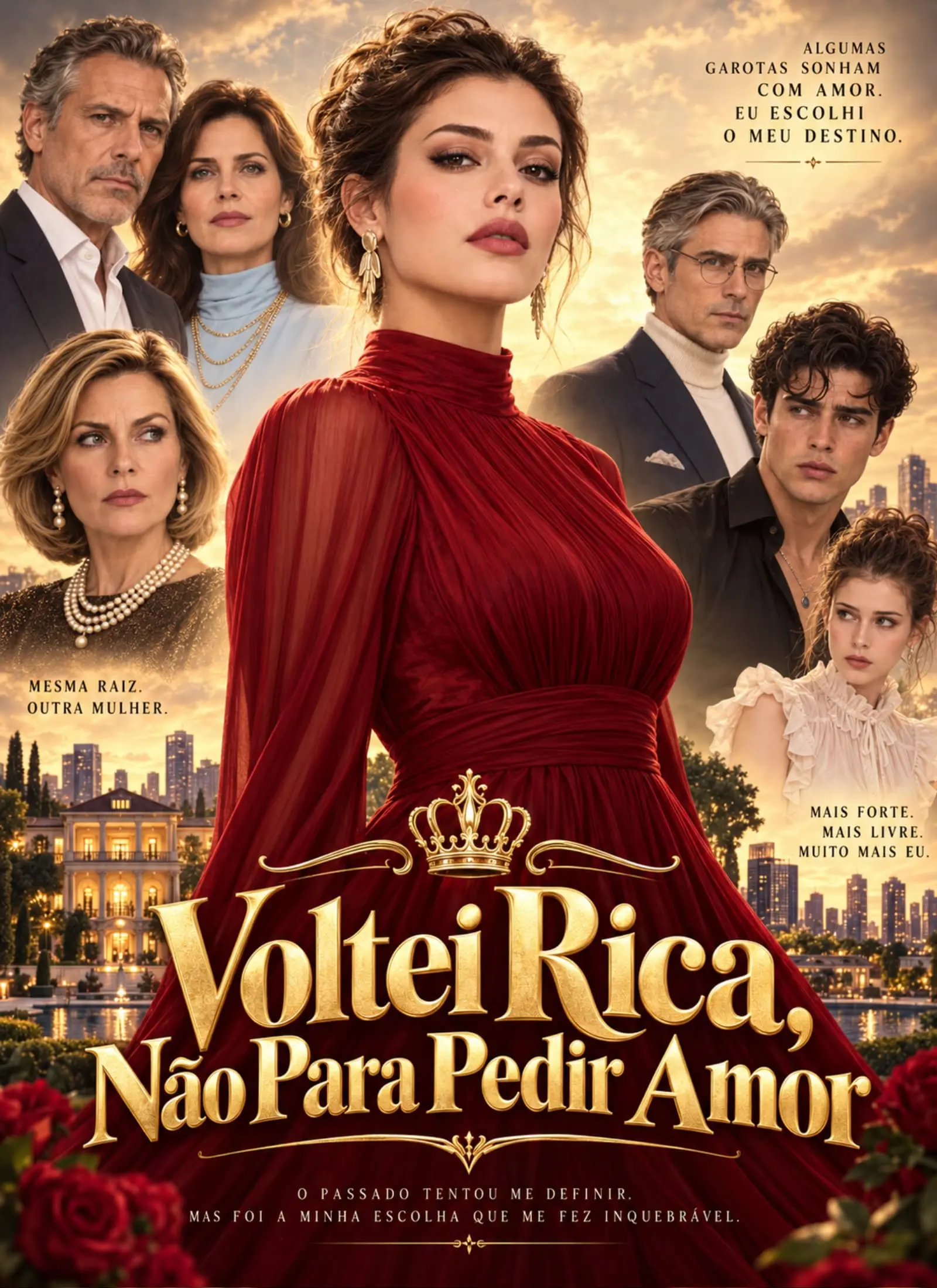 Voltei Rica, Não Para Pedir Amor short drama poster