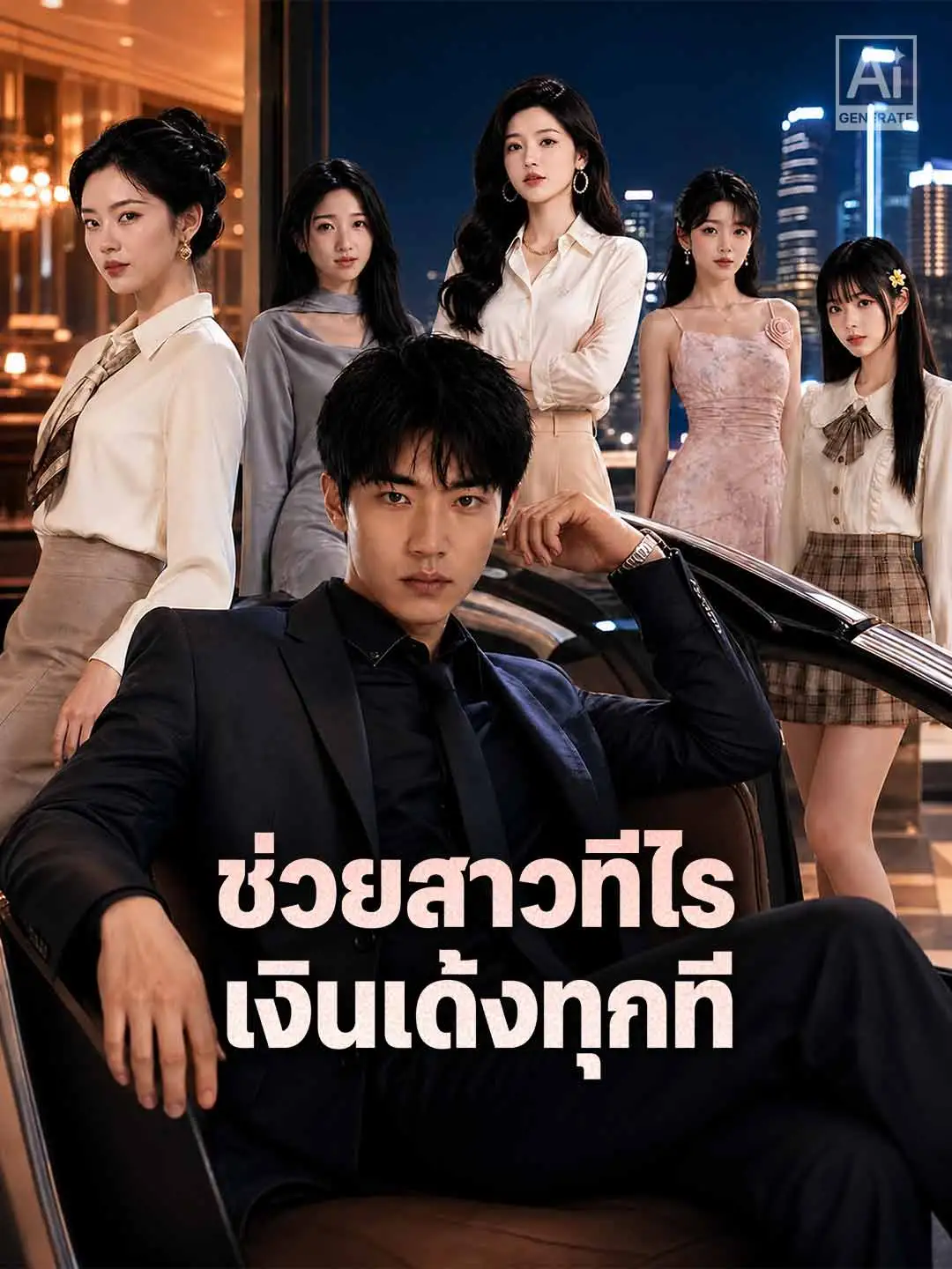 ช่วยสาวทีไร เงินเด้งทุกที short drama poster
