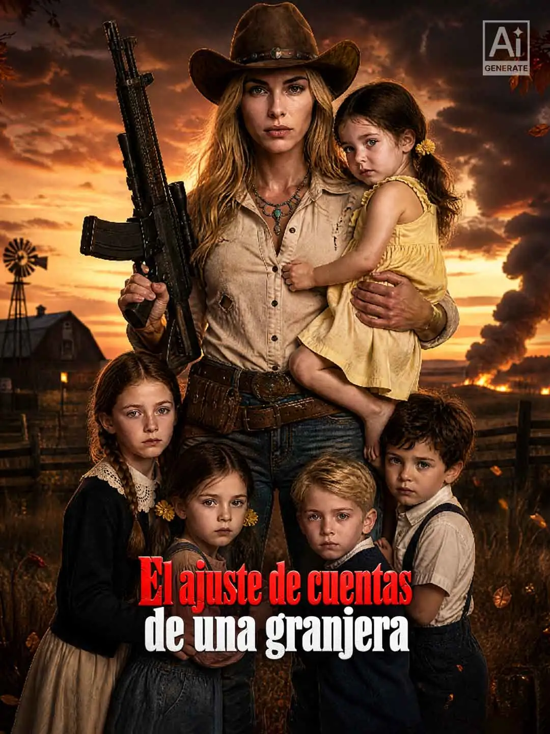 El ajuste de cuentas de una granjera short drama poster
