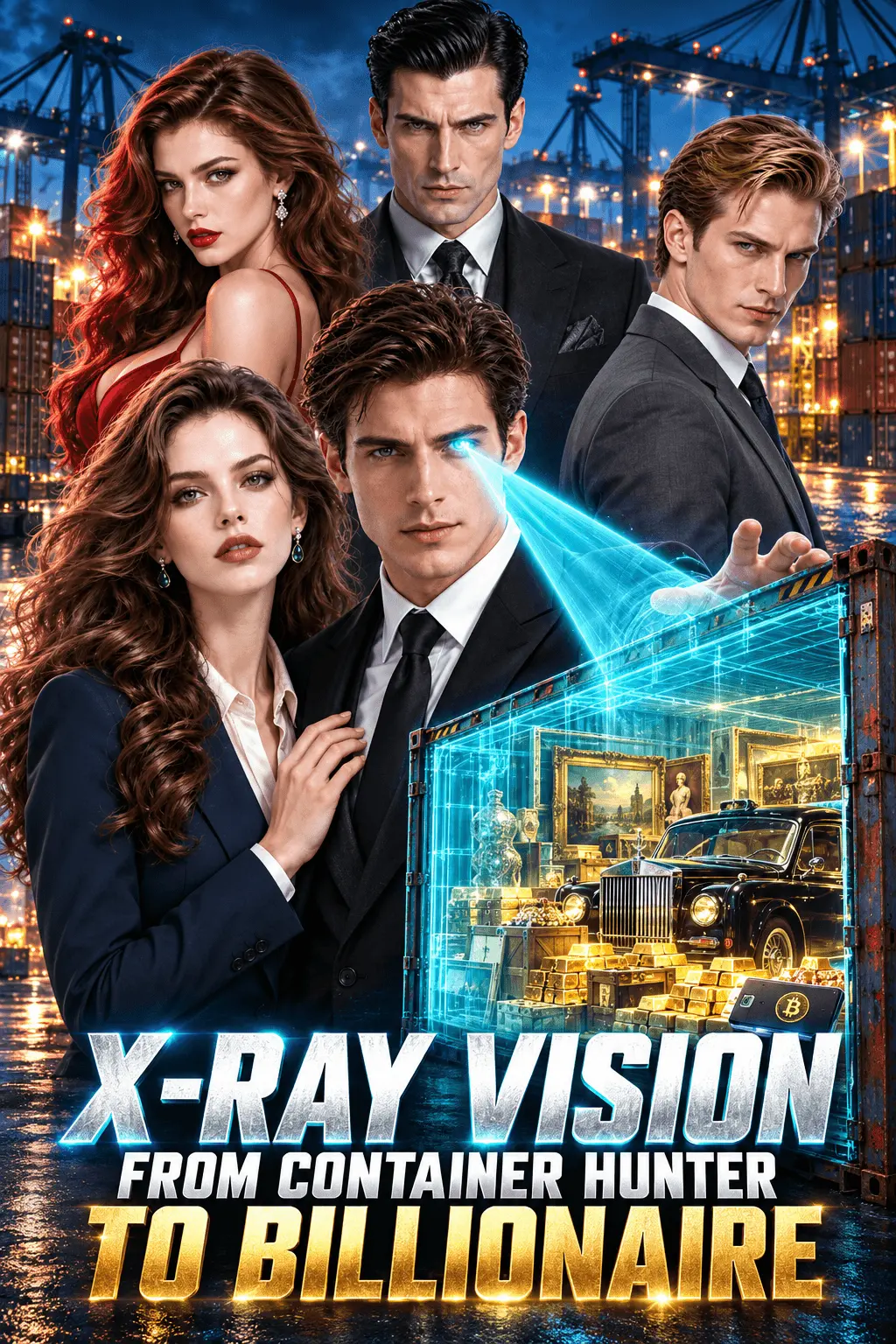 X-Ray Vision From Container Hunter to Billionaire short drama poster