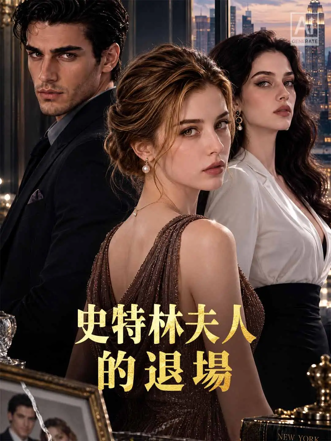 史特林夫人的退場 short drama poster