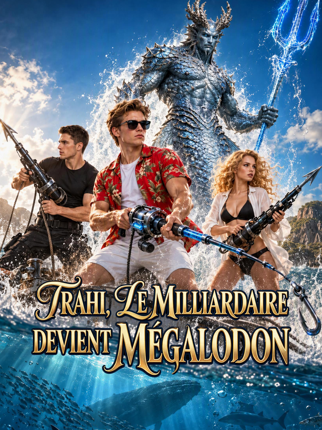 TRAHI, LE MILLIARDAIRE DEVIENT MÉGALODON short drama poster