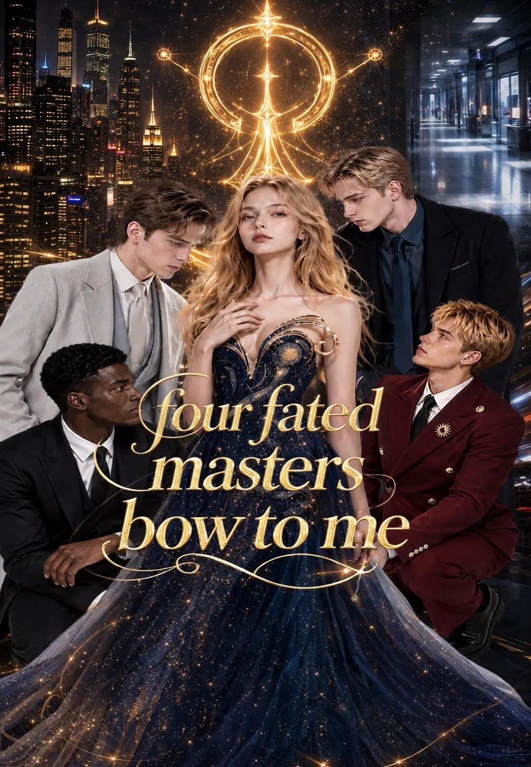 four fated masters bow to me short drama poster