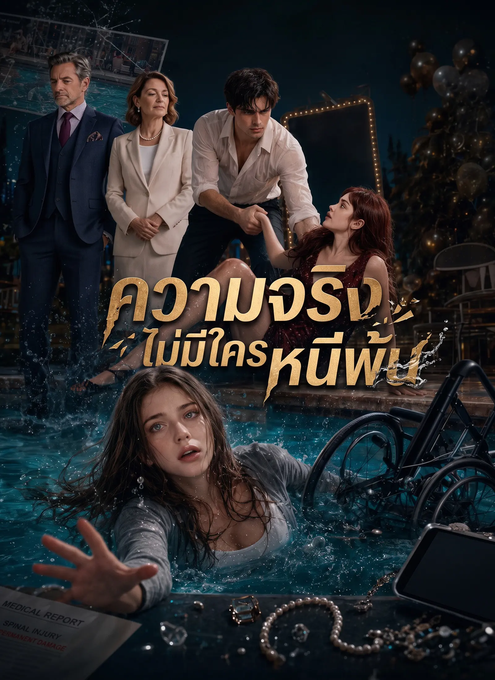 ความจริงไม่มีใครหนีพ้น short drama poster