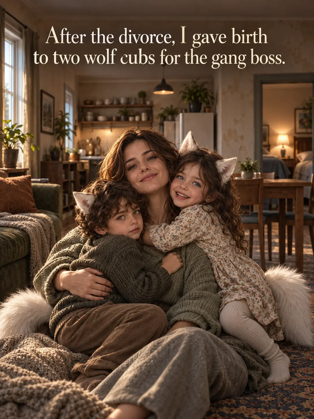 After the divorce, I gave birth to two wolf cubs for the gang boss. short drama poster