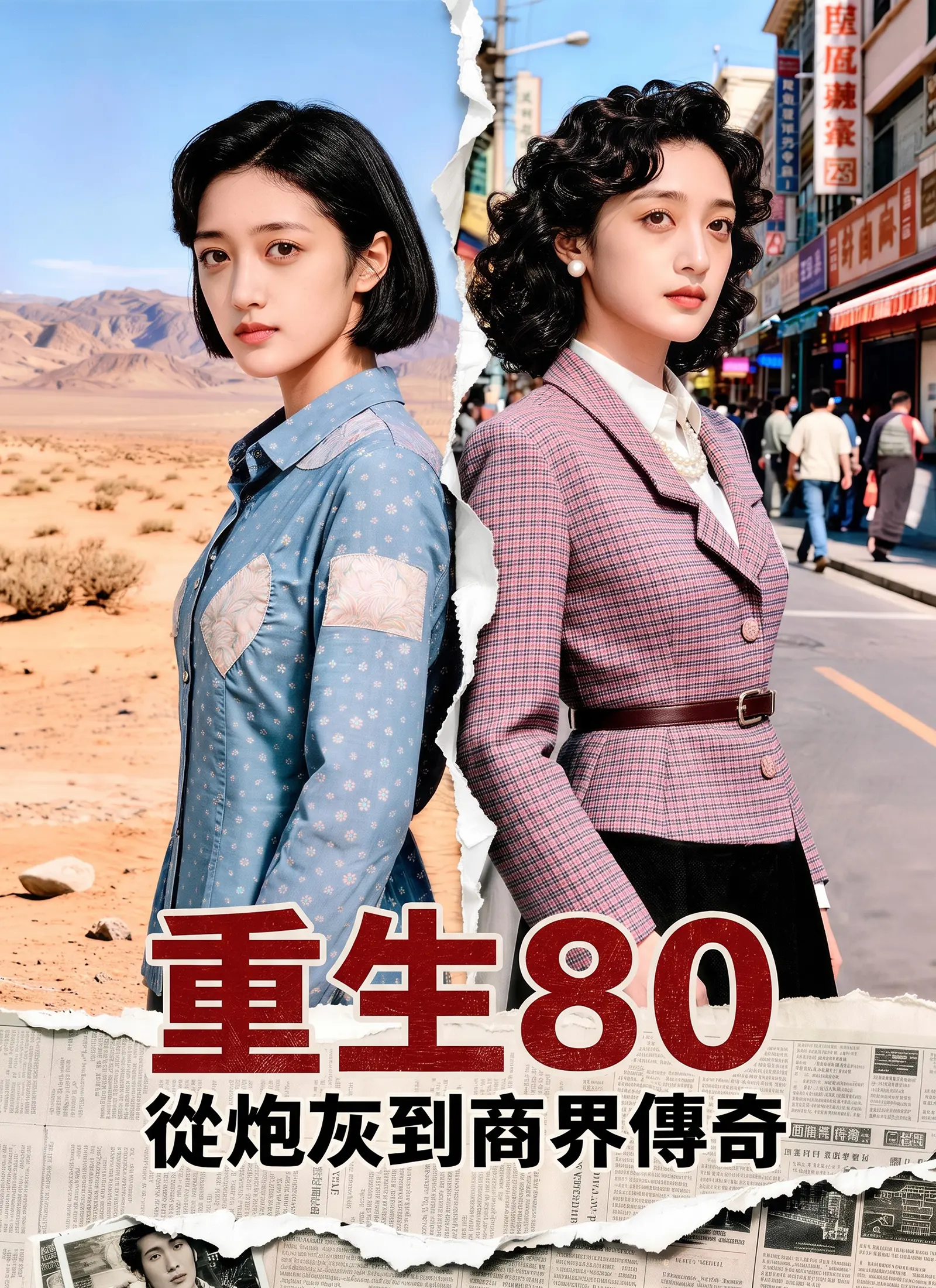 重生80，從炮灰到商界傳奇 short drama poster