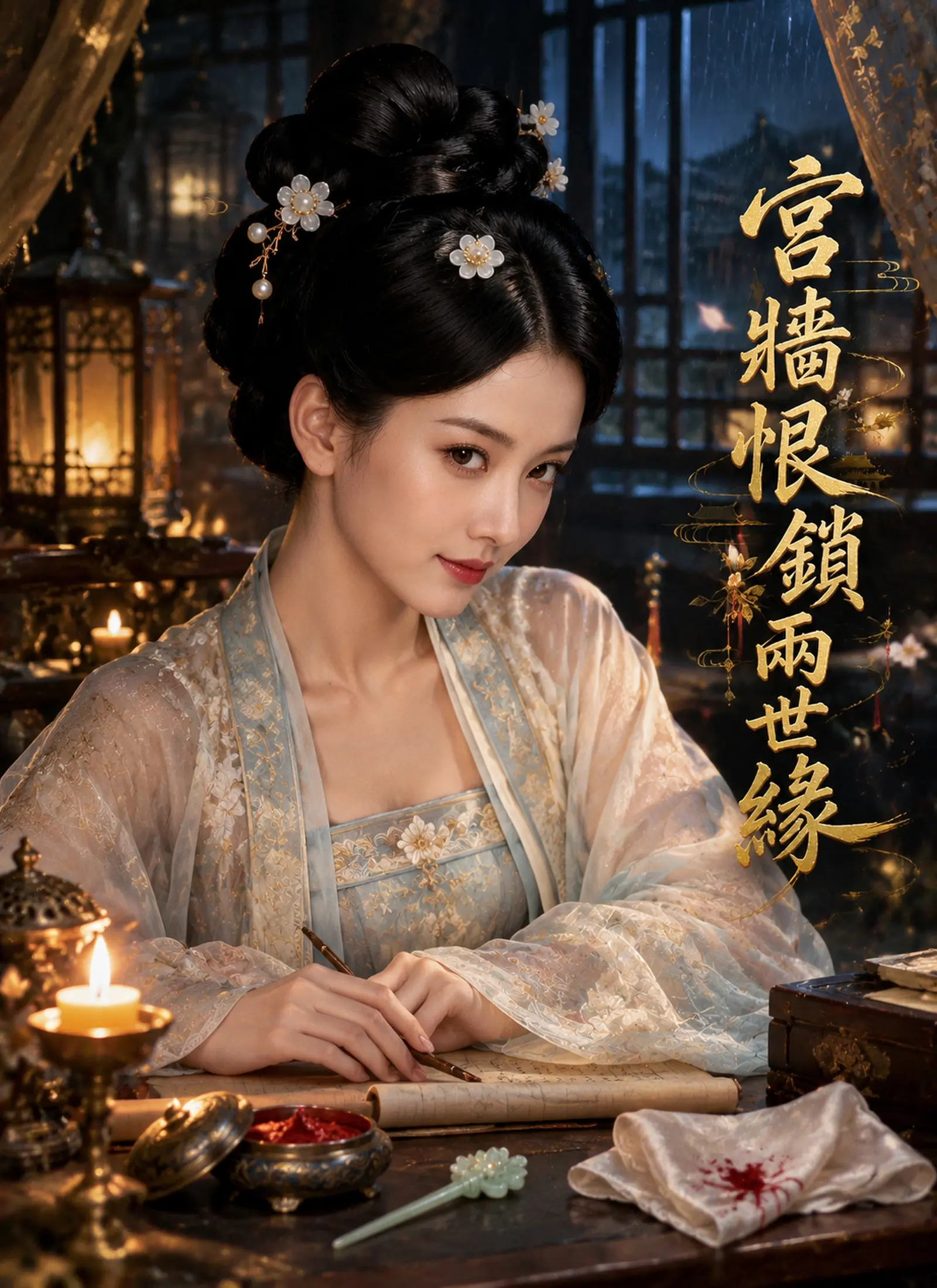 宮牆恨鎖兩世緣 short drama poster