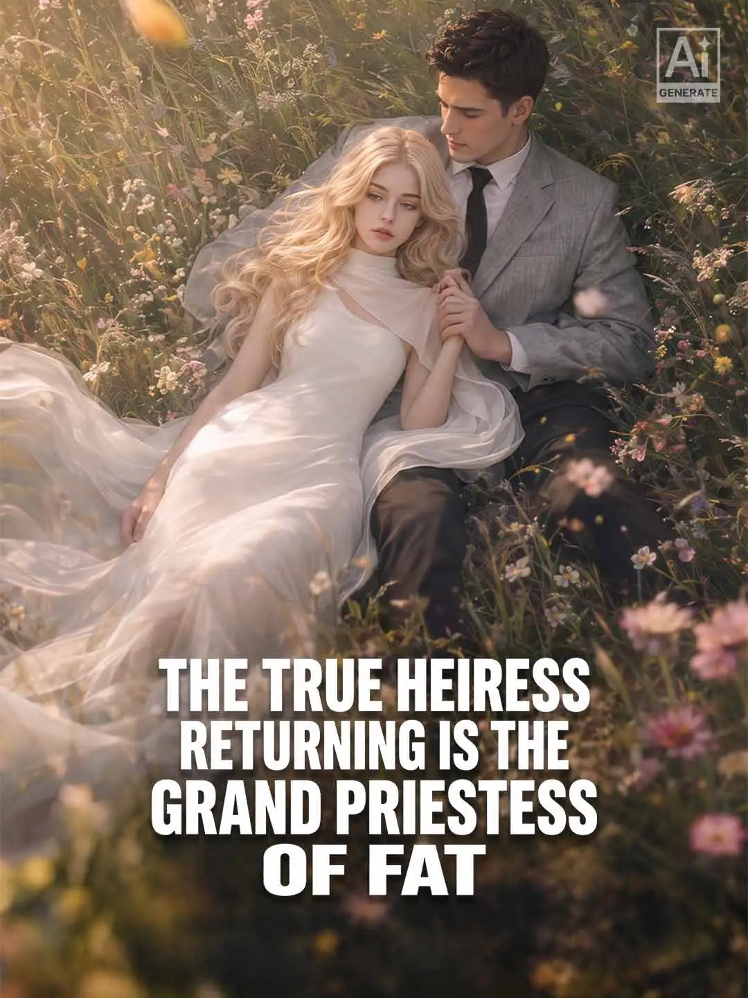 The true heiress returning is the grand priestess of fat short drama poster