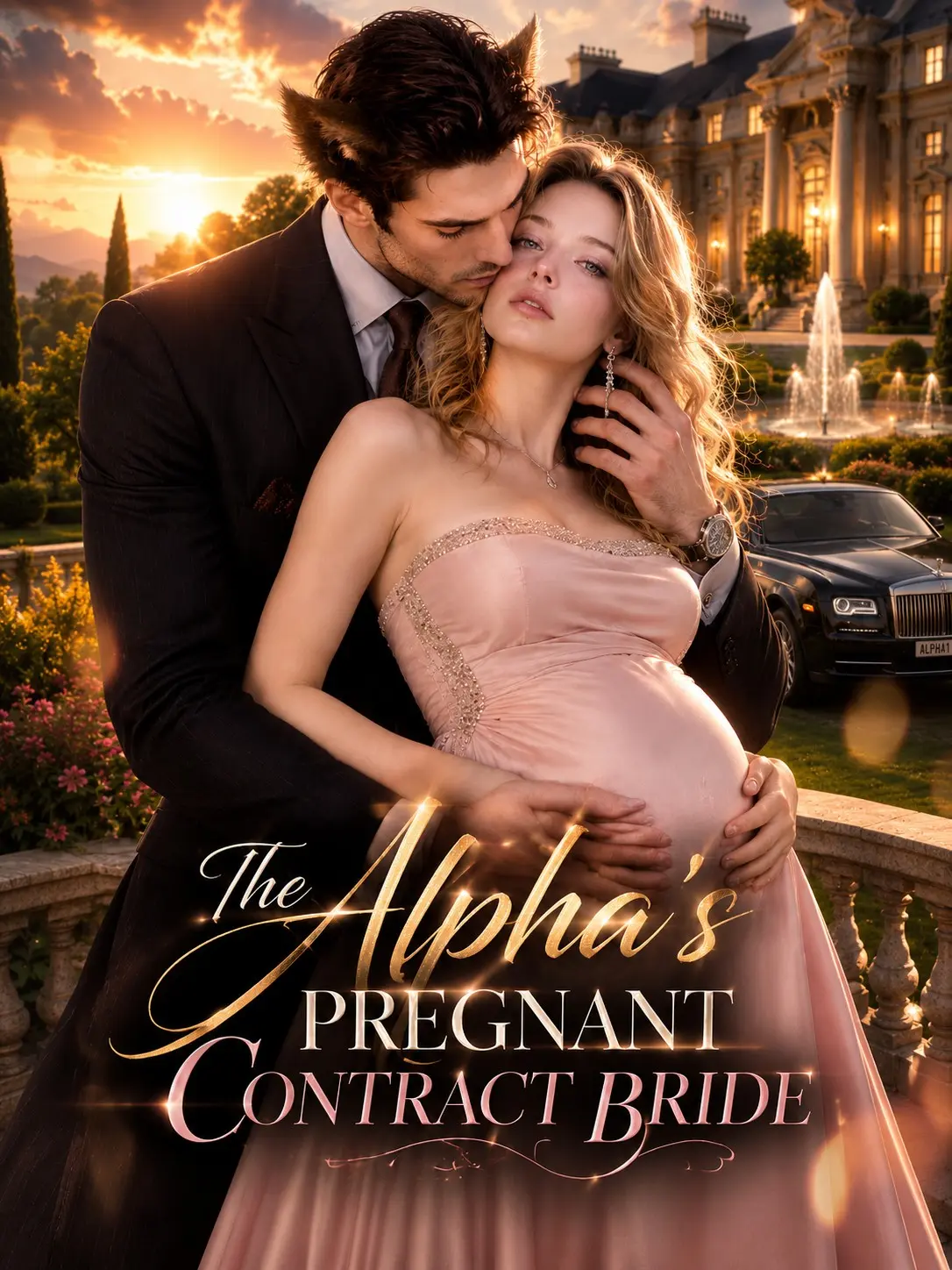 The Alpha's Pregnant Contract Bride short drama poster