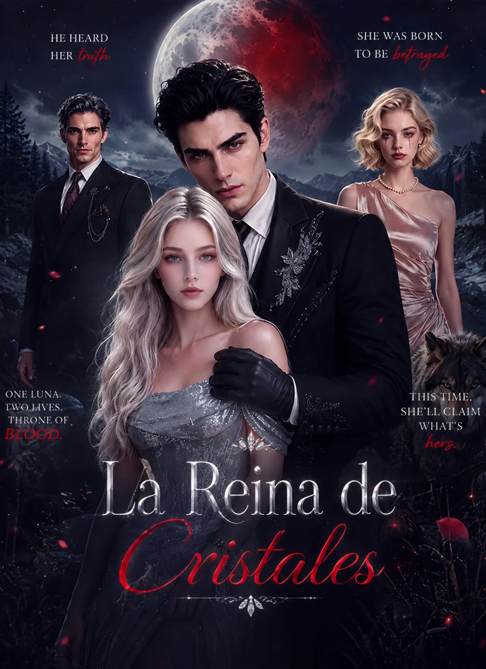 La Reina de Cristales short drama poster