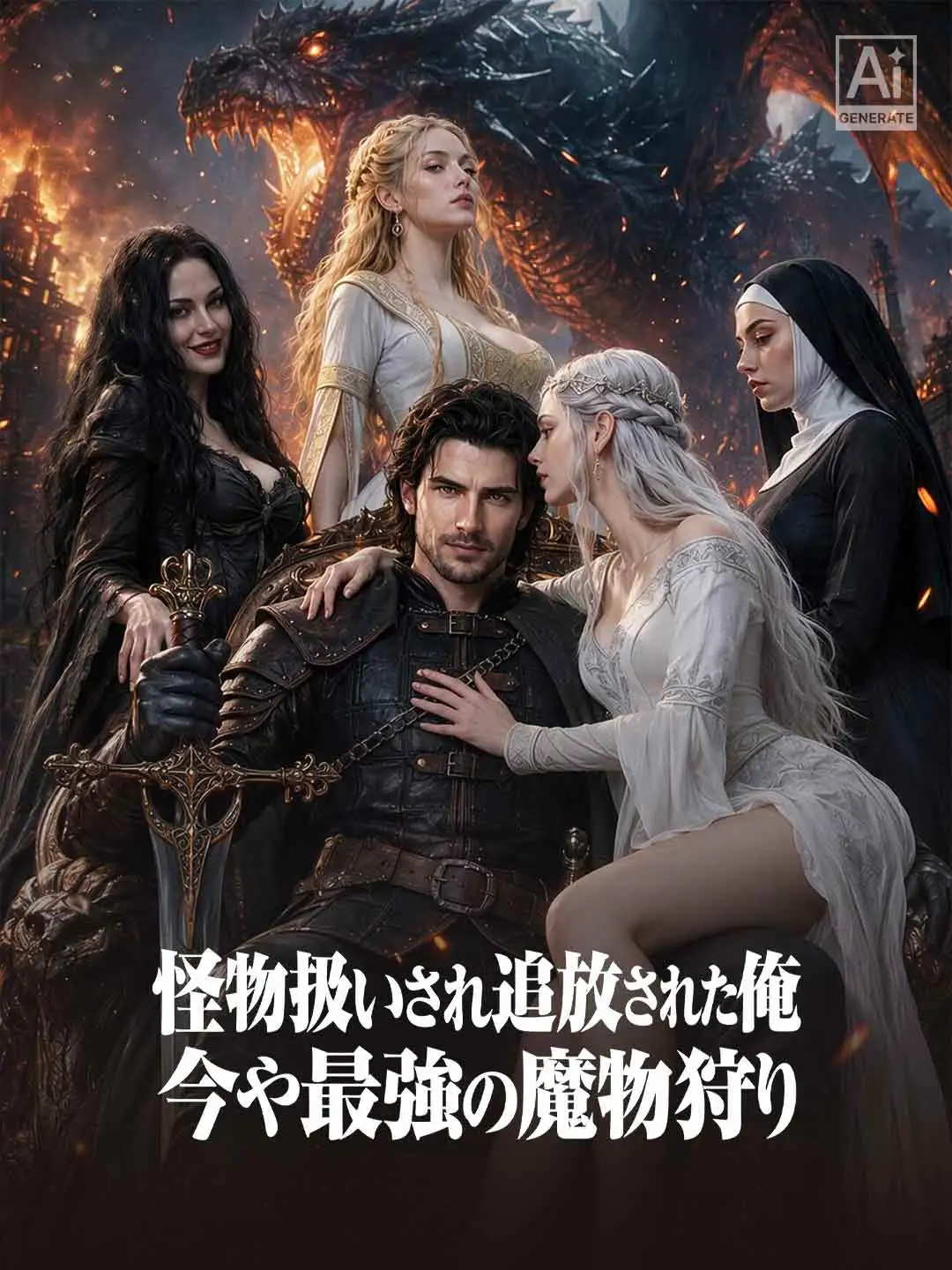 怪物扱いされ追放された俺 今や最強の魔物狩り short drama poster