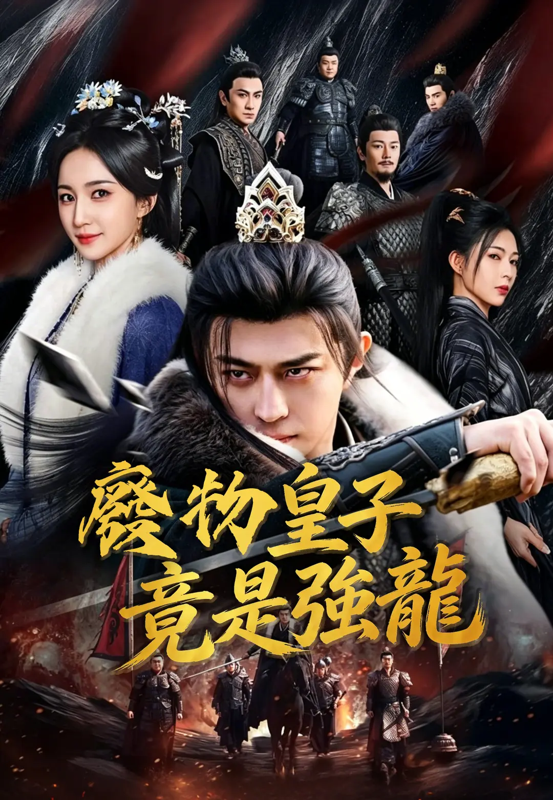 廢物皇子竟是強龍 short drama poster