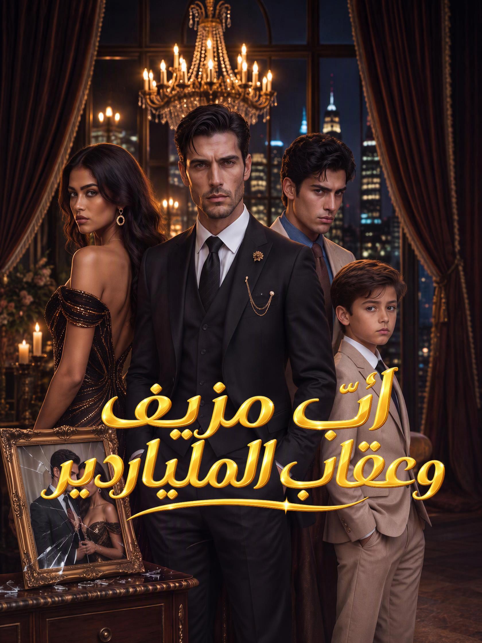أبٌ مزيف وعقاب الملياردير short drama poster