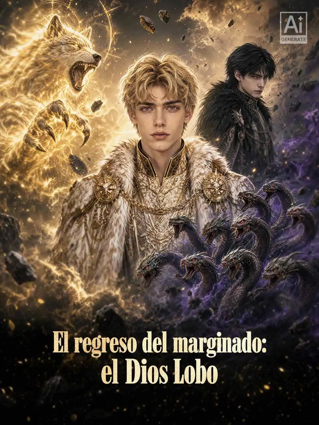 El regreso del marginado: el Dios Lobo short drama poster
