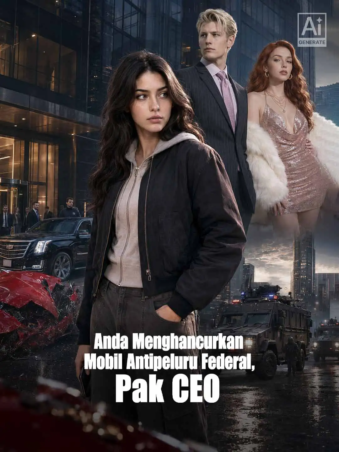 Anda Menghancurkan Mobil Antipeluru Federal, Pak CEO short drama poster