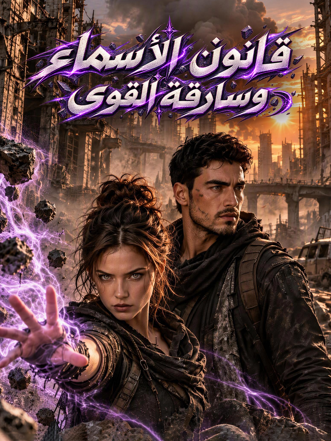 قانون الأسماء وسارقة القوى short drama poster
