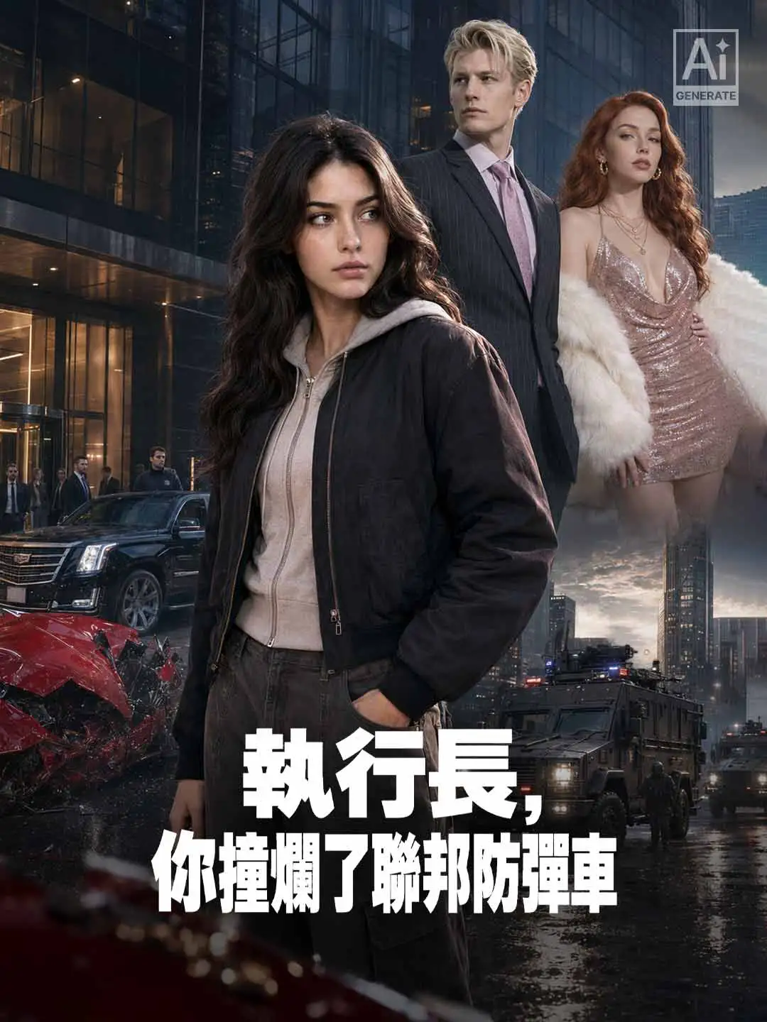 執行長，你撞爛了聯邦防彈車 short drama poster